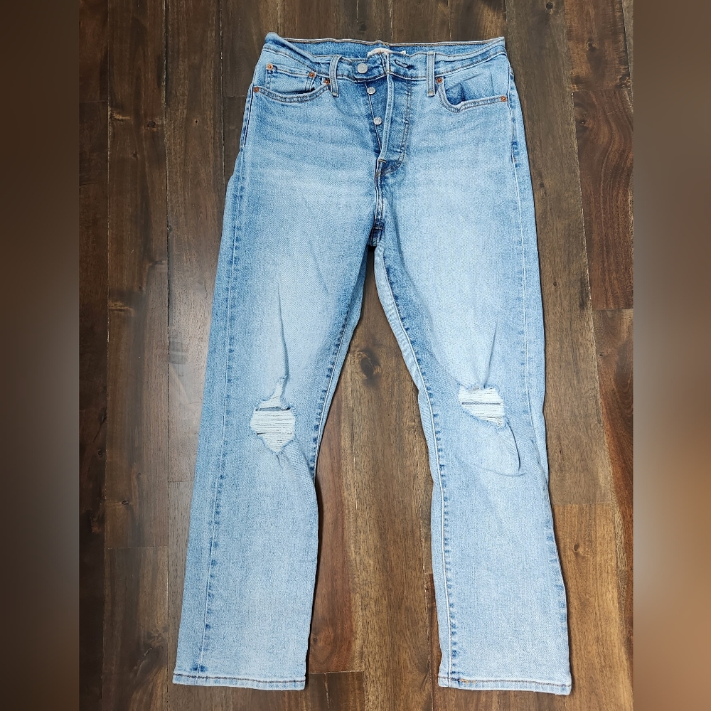 Levi's High Rise Wedgie Straight Jeans